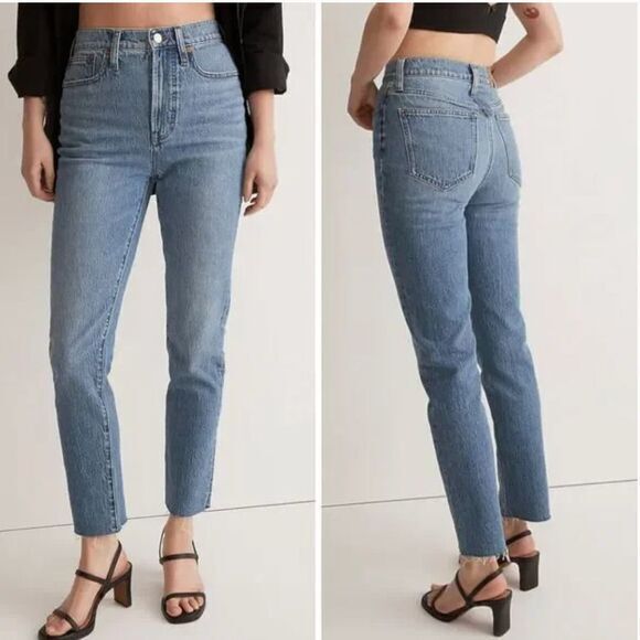 NEW Madewell The Perfect Vintage Jean in‎ Earlside Wash: Raw-Hem Edition, 25 - Picture 1 of 16
